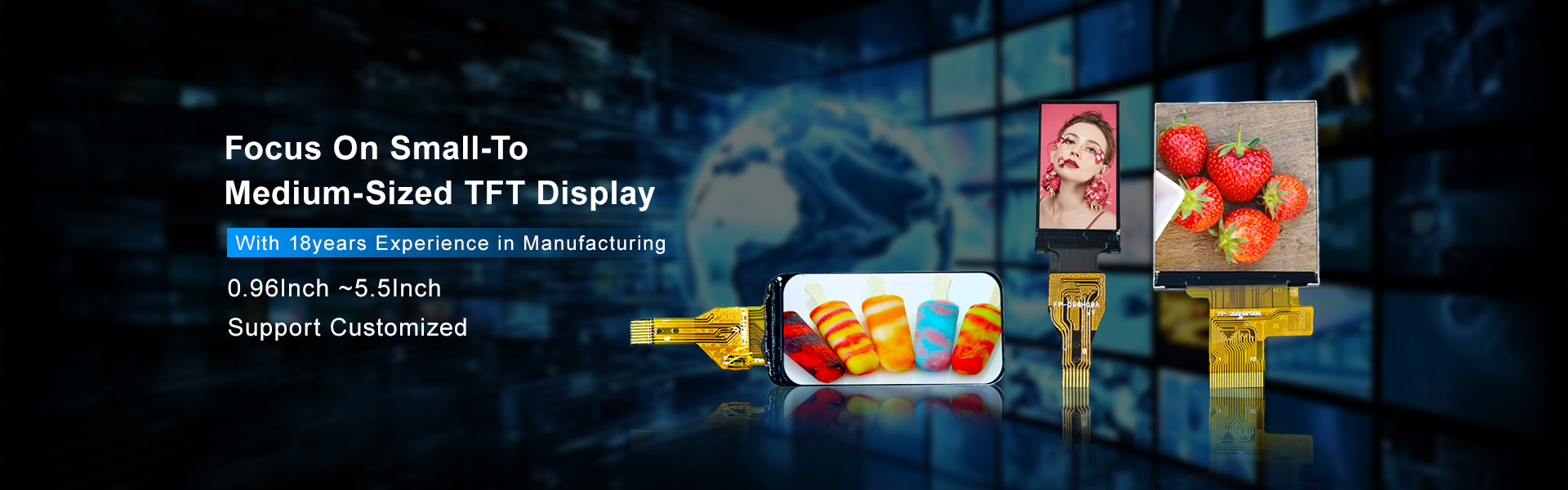 Quality Monochrome OLED Display factory